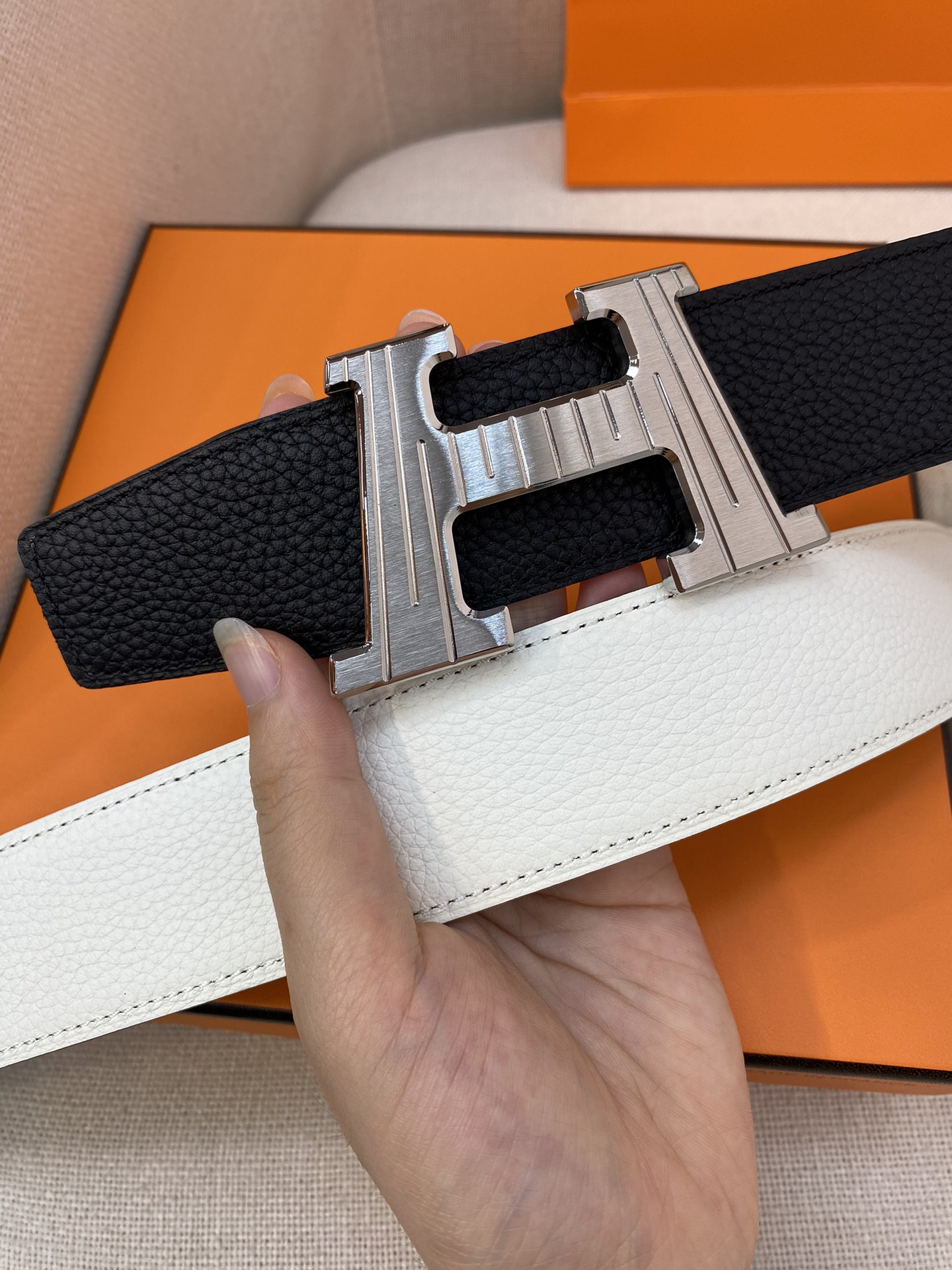 Hermes Leather Belts 1:1 Mirror Version