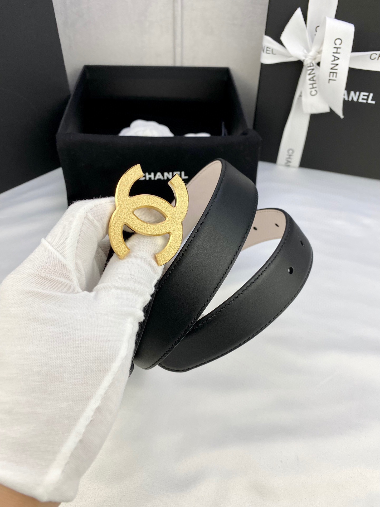 Chanel Leather Belts 1:1 Mirror Version