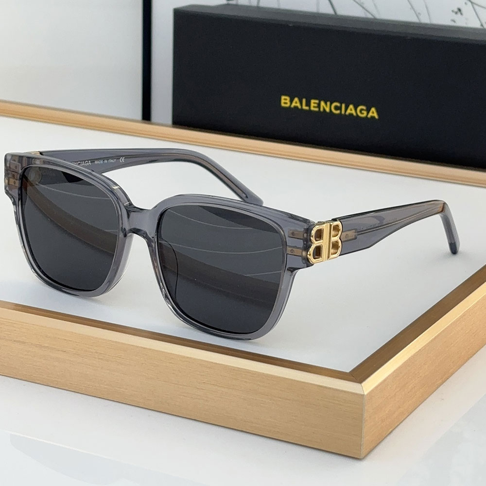 Balenciaga Retro trend Plate Frame sunglasses Top quality （Replica）