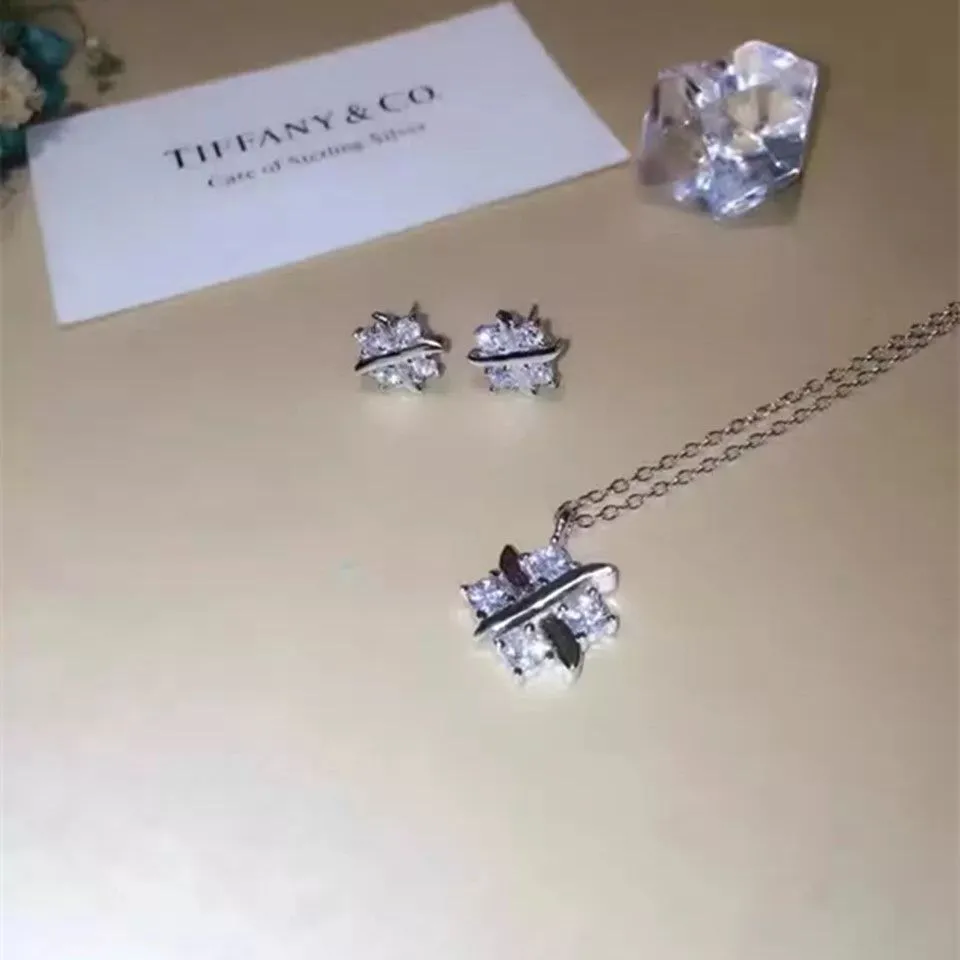 New Arrival TIFFANY & CO Schlumberger Lynn Pendant Chain Necklace Sterling Birthday Gift Sale Italy 23349868