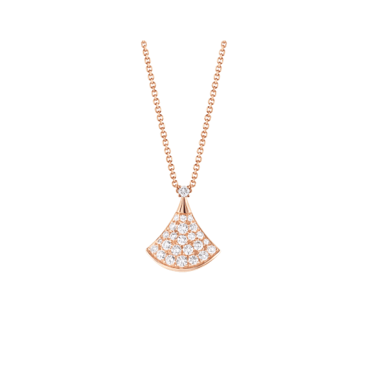 BVLGARI DIVAS' DREAM NECKLACE Replica, White Gold & Rose Gold