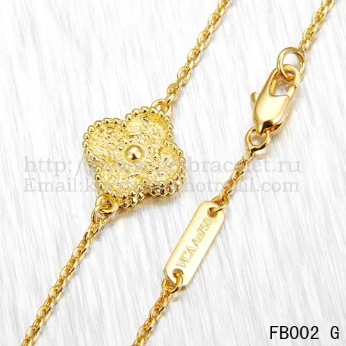 Van Cleef & Arpels Vintage Alhambra Bracelet Yellow Gold