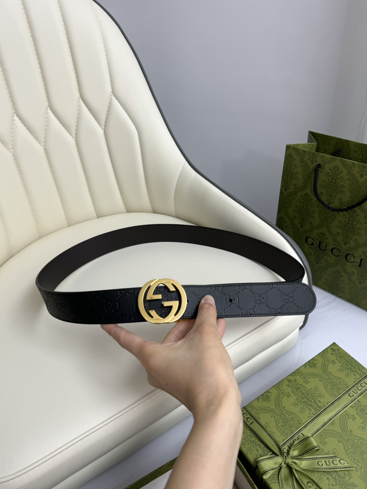 Gucci Leather Belts 1:1 Mirror Version