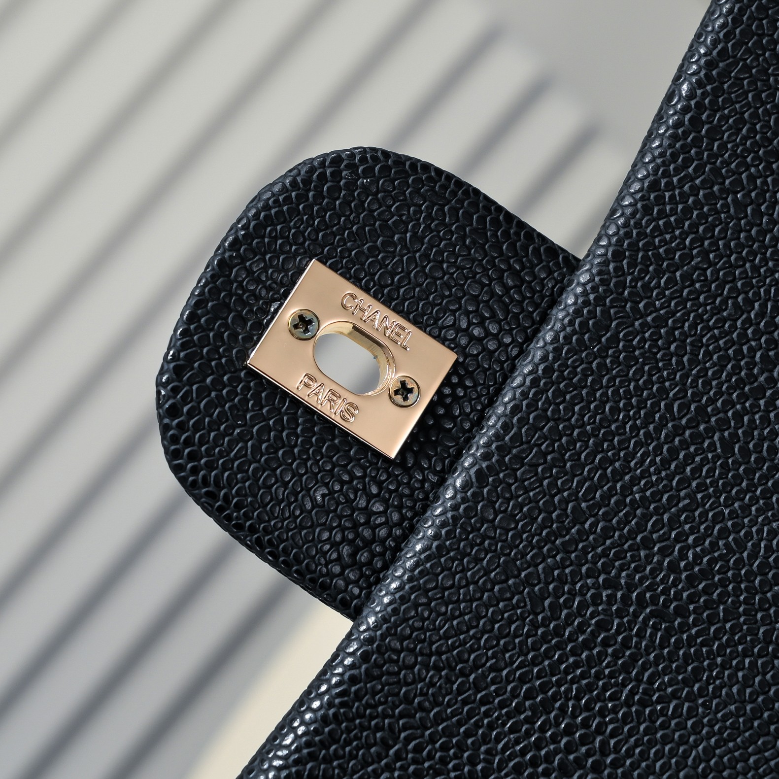 Chanel CF Caviar Shoulder Bag Handbag