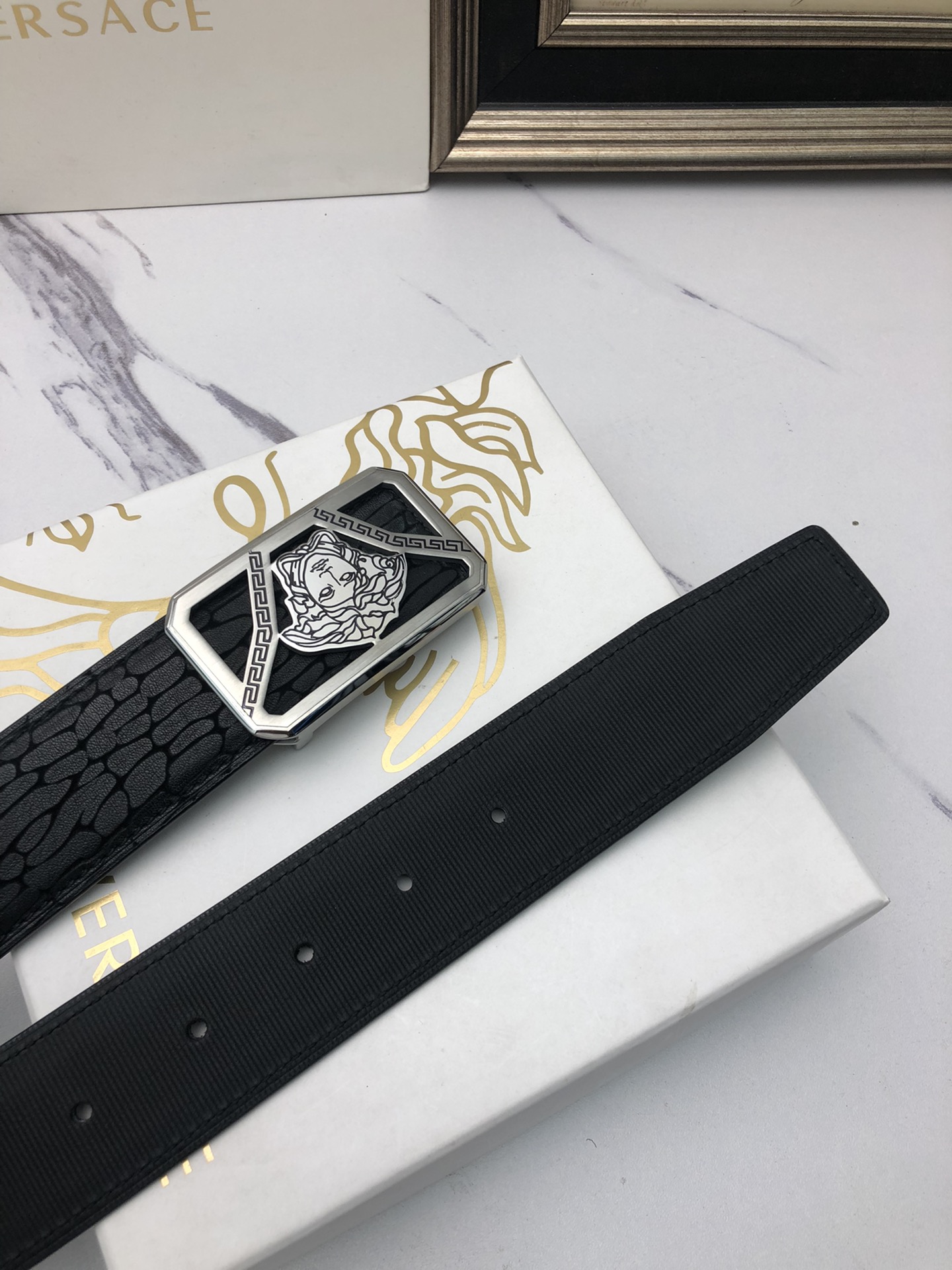 Versace Leather Belts 1:1 Mirror Version