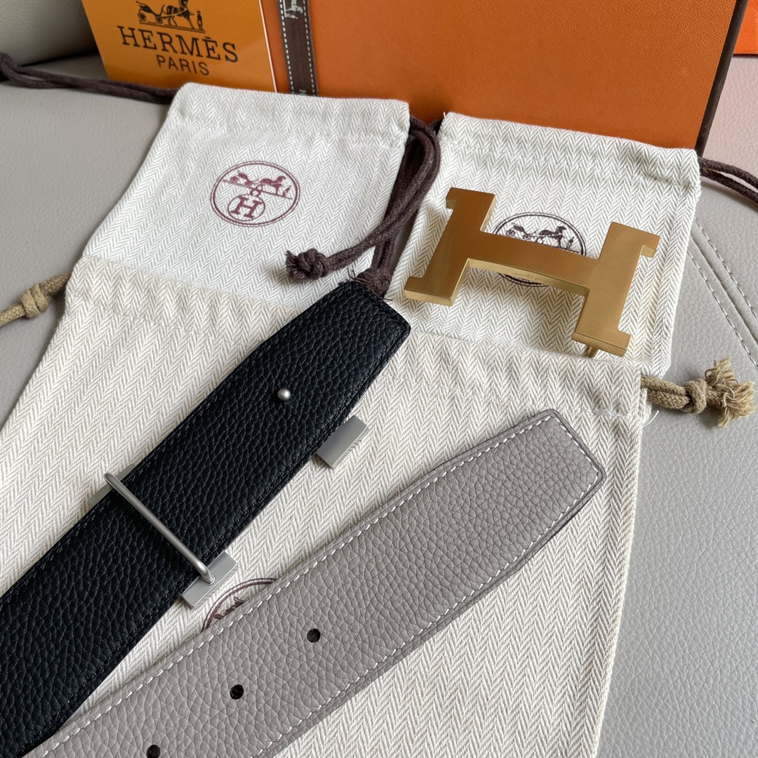 Hermes Leather Belts 1:1 Mirror Version