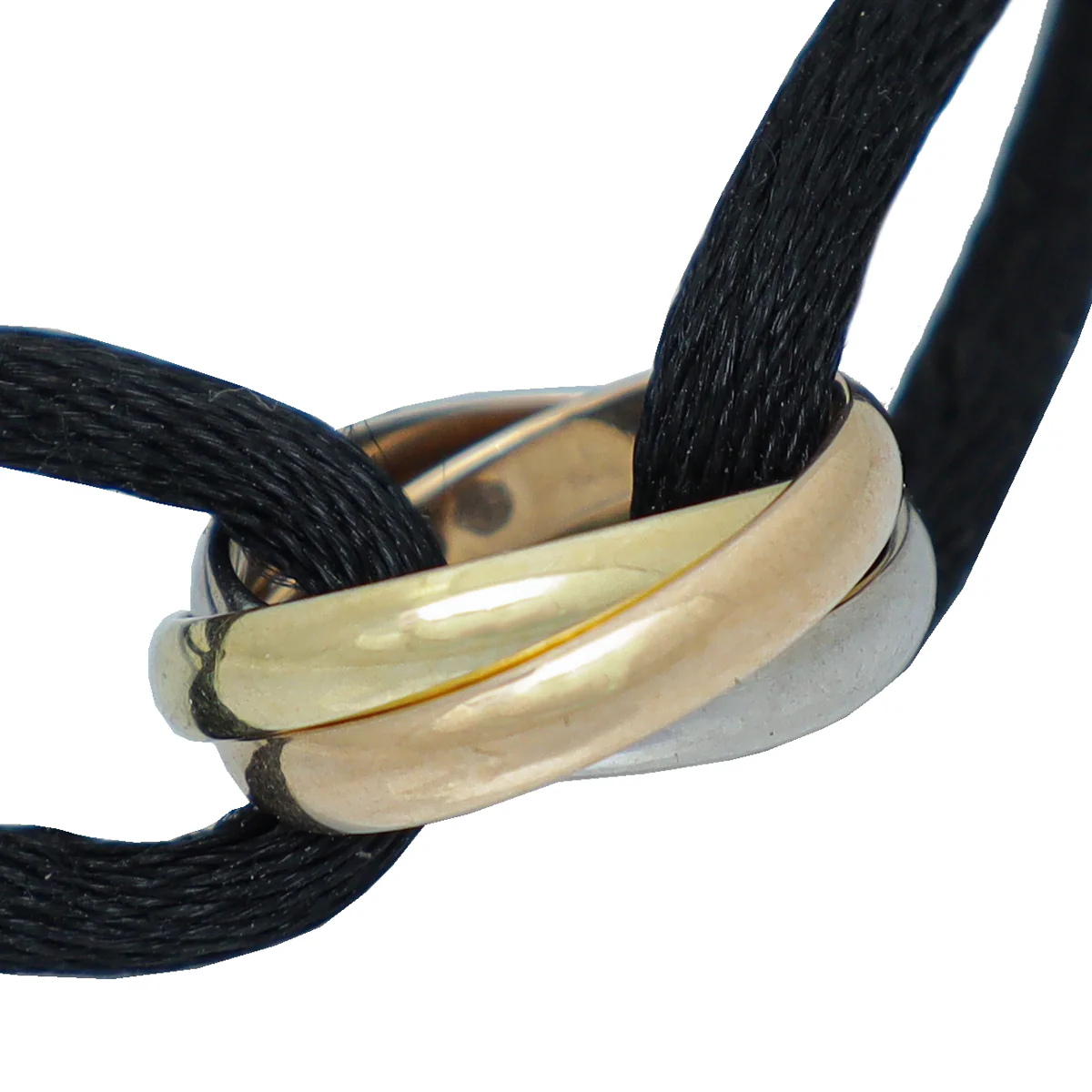 Cartier 18K Trinity Gold Cord Bracelet