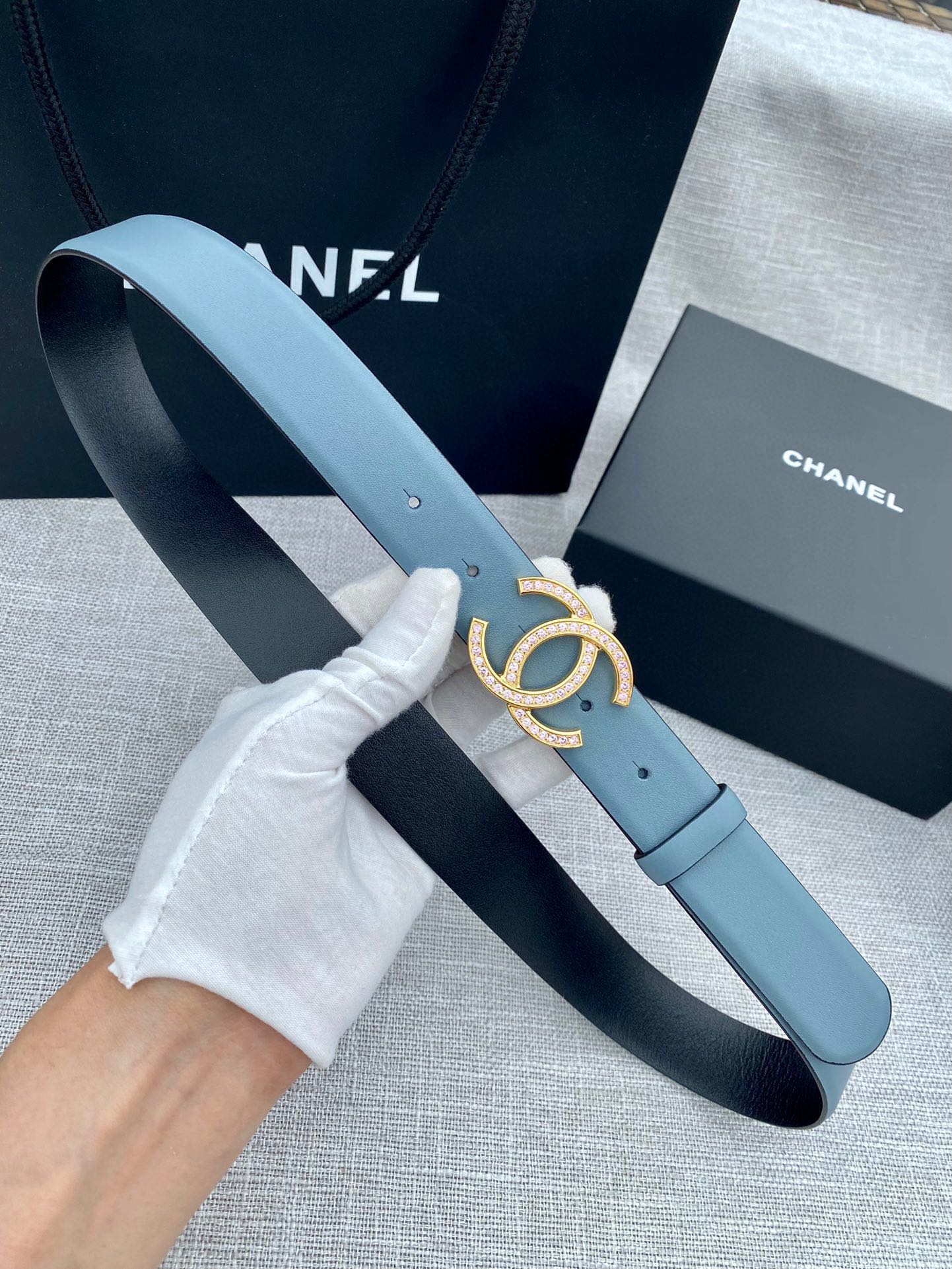 Chanel Leather Belts 1:1 Mirror Version