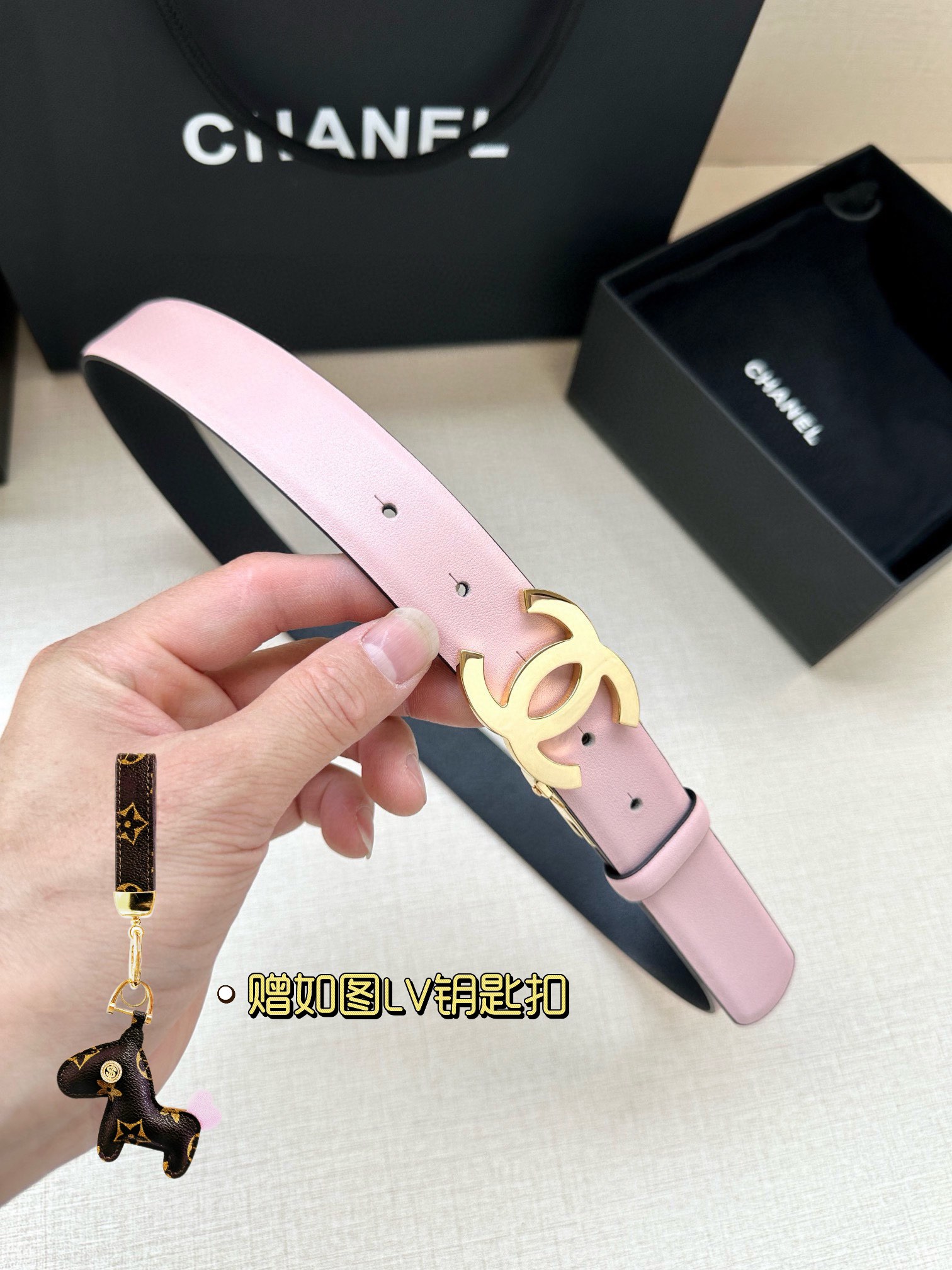 Chanel Leather Belts 1:1 Mirror Version