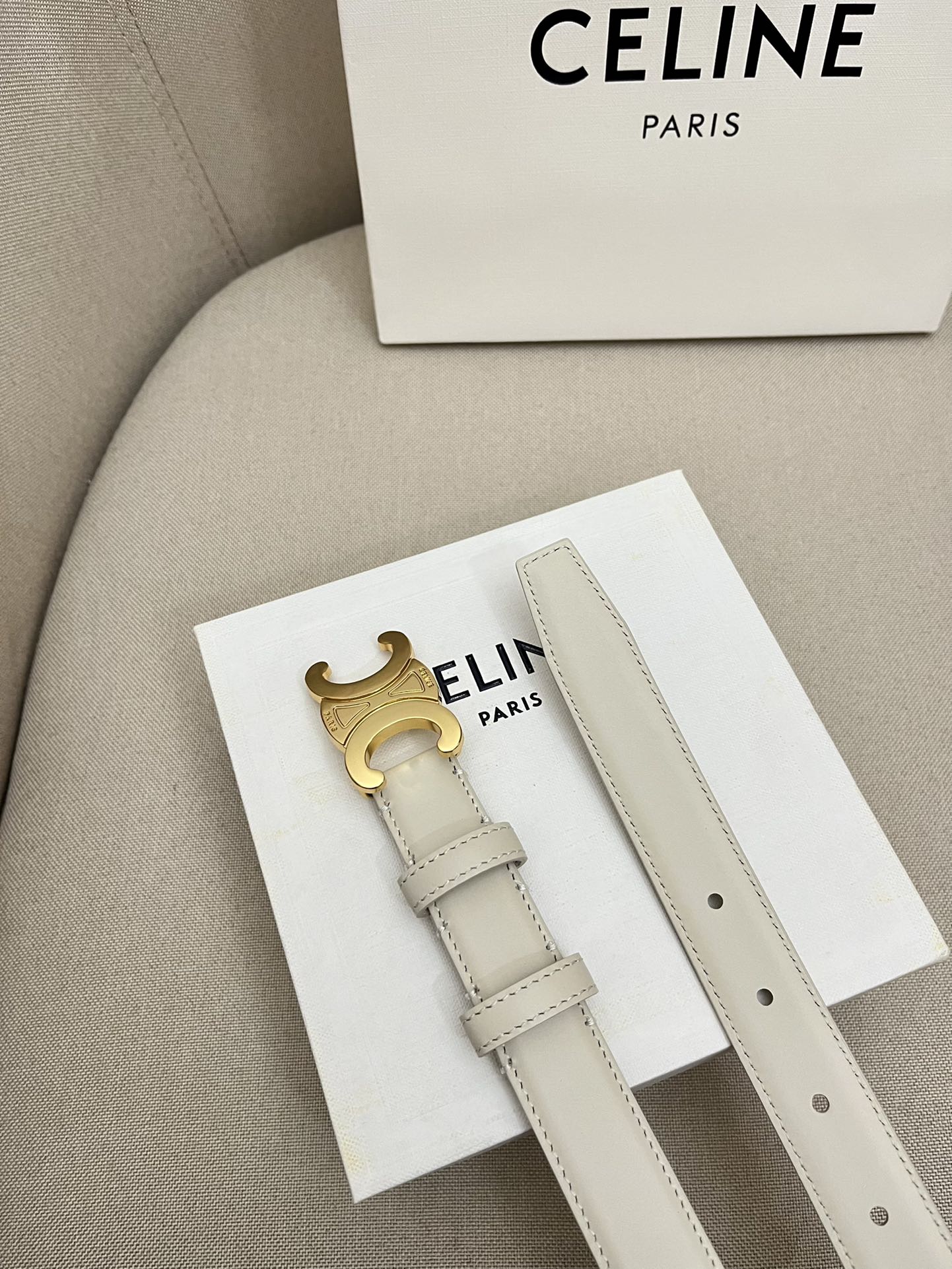 Celine Leather Belts 1:1 Mirror Version