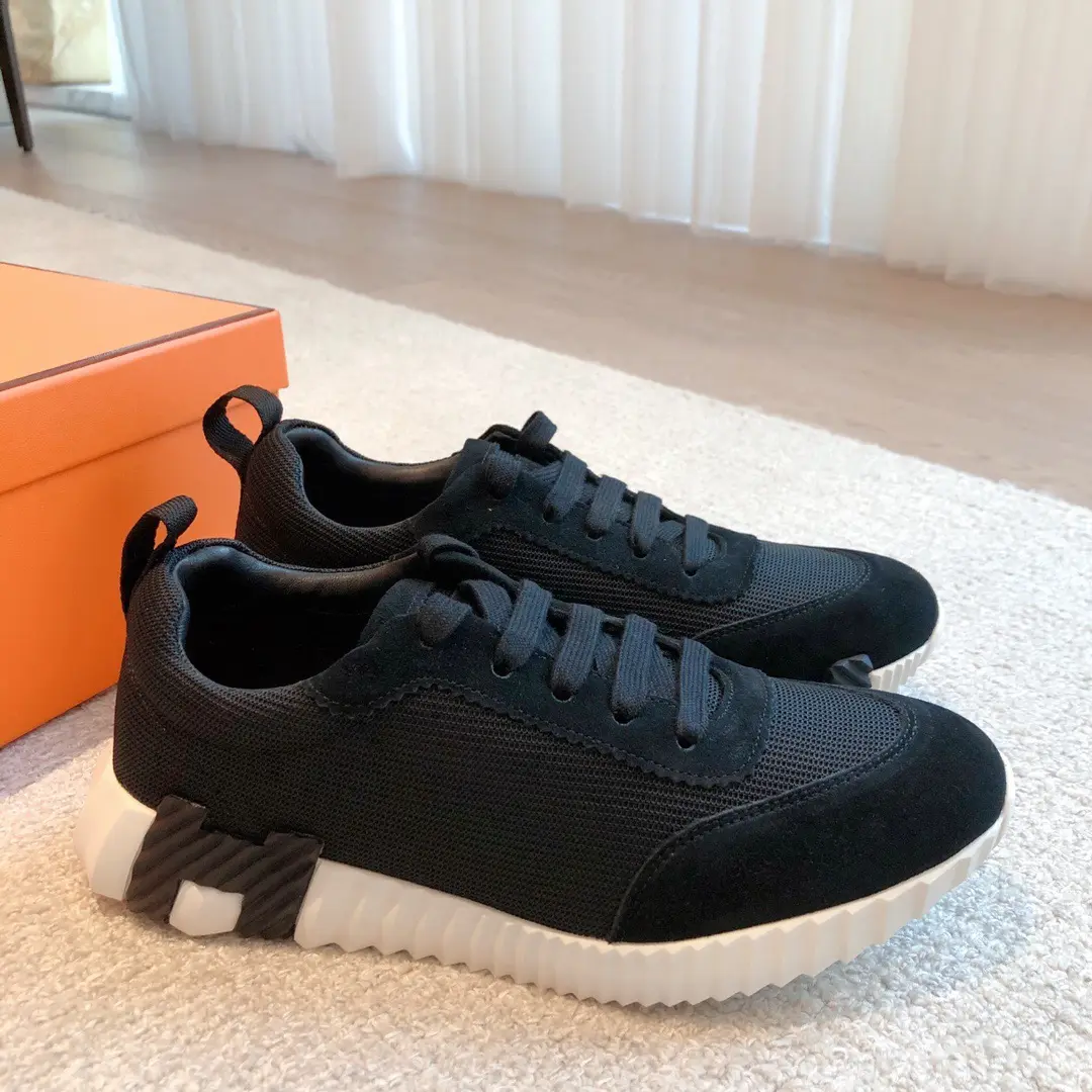Hermes-Trainer 2024 Giga Lederniedrige Turnschuhe (Replik)