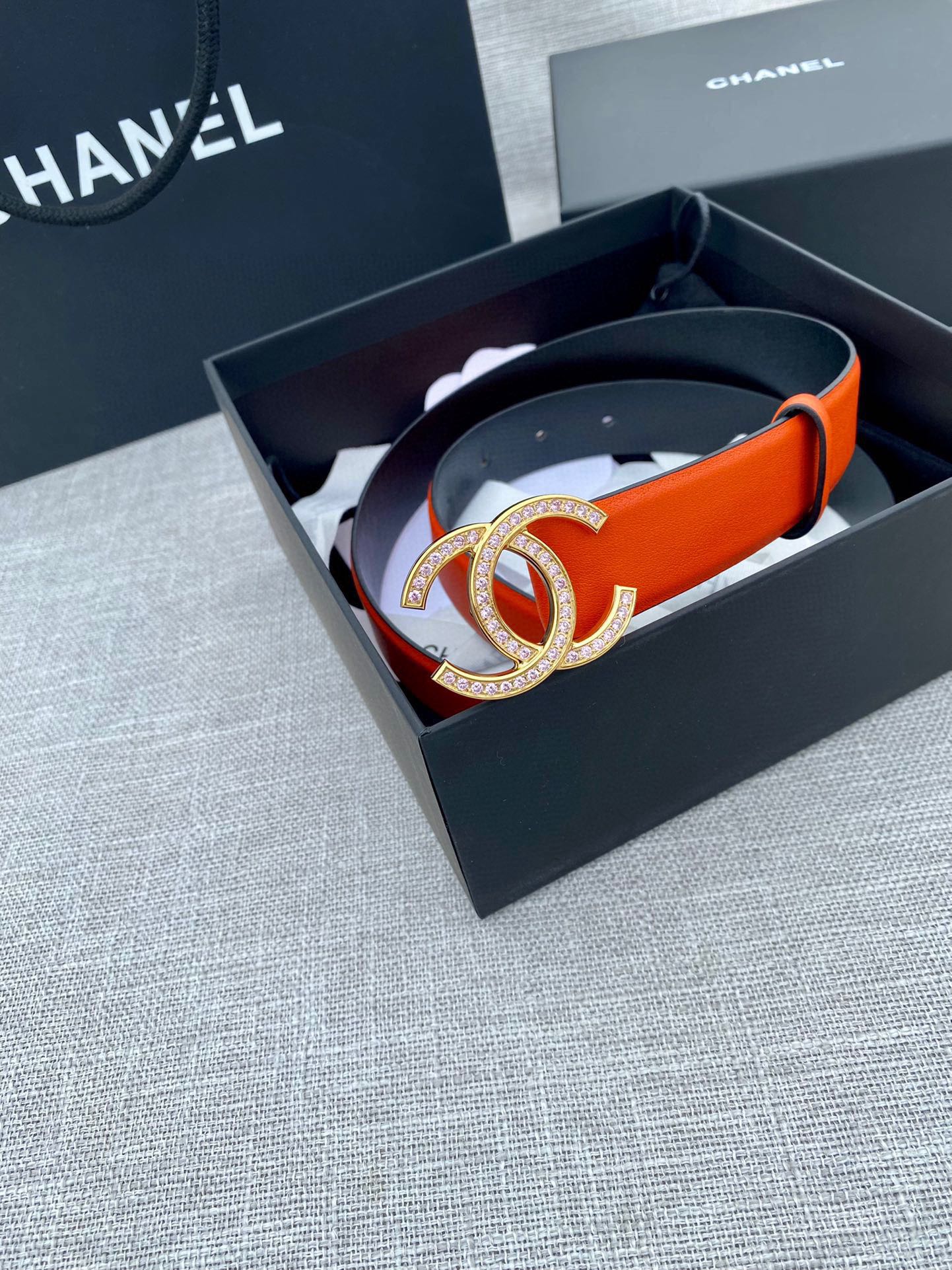 Chanel Leather Belts 1:1 Mirror Version