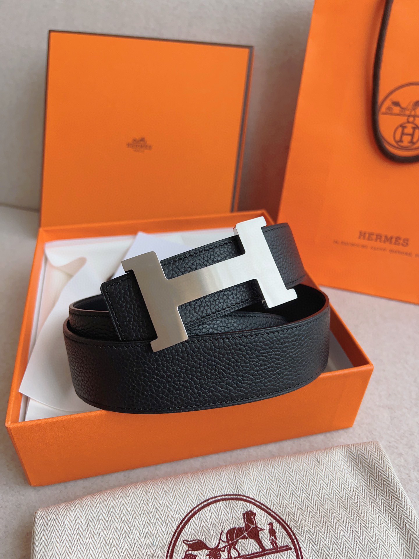 Hermes Leather Belts 1:1 Mirror Version