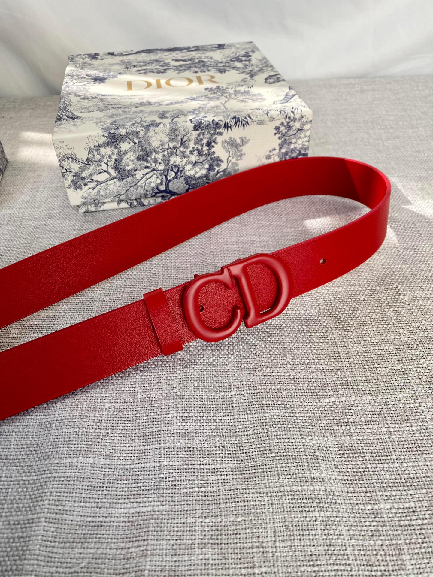Dior Leather Belts 1:1 Mirror Version