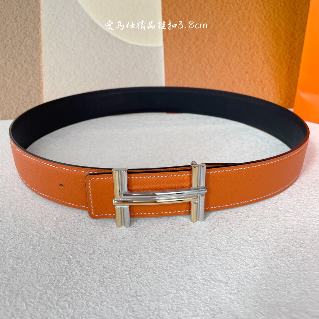 Hermes Leather Belts 1:1 Mirror Version