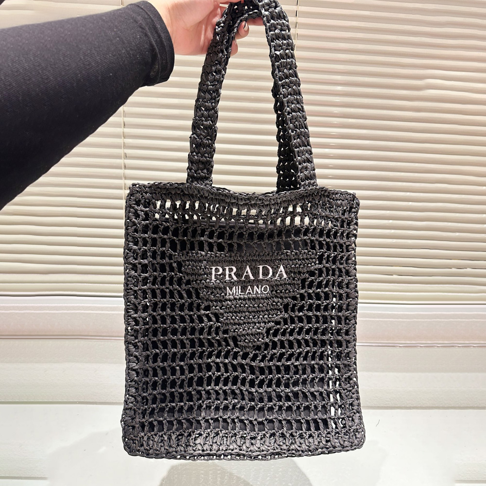 Prada Grass Woven Shoulder Bag Handbag（Replica）