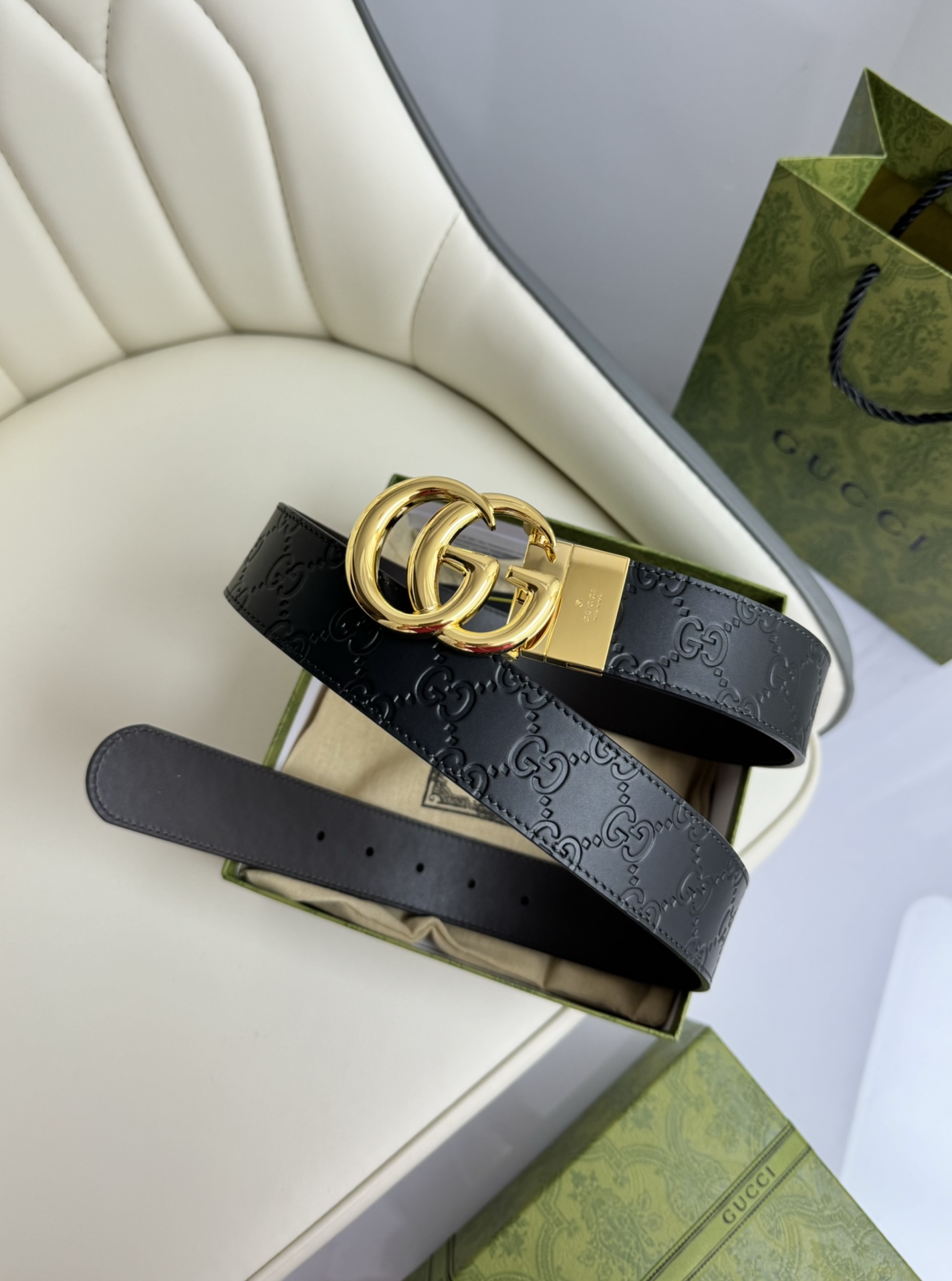 Gucci Leather Belts 1:1 Mirror Version