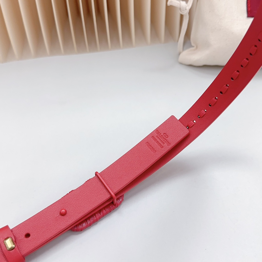 Valentino Leather Belts 1:1 Mirror Version
