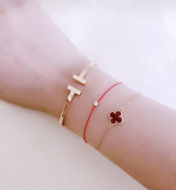 Van Cleef Bracelet Dupe, Mini Clover Bracelet