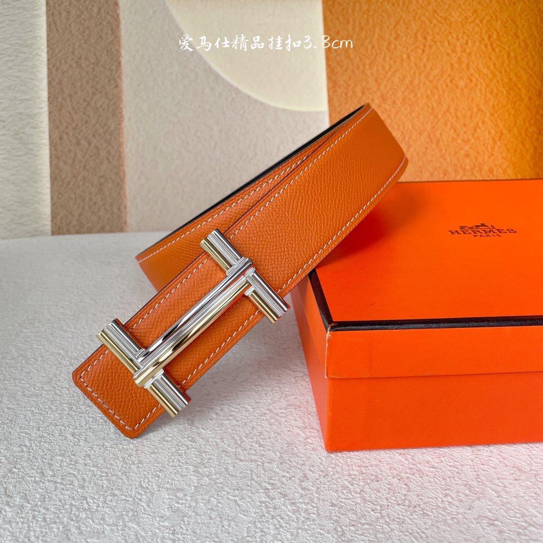 Hermes Leather Belts 1:1 Mirror Version
