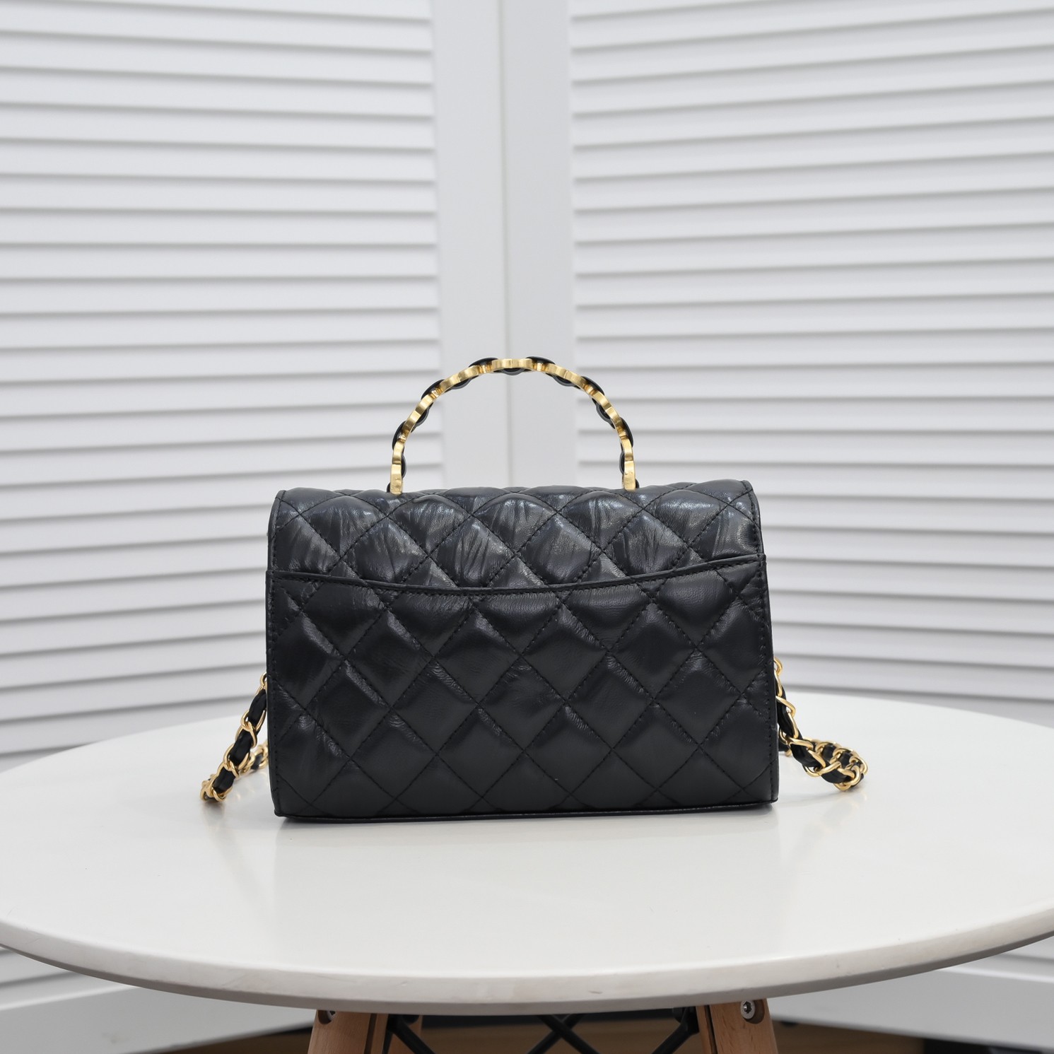 Chanel Handle Double C  Shoulder Bag Handbag