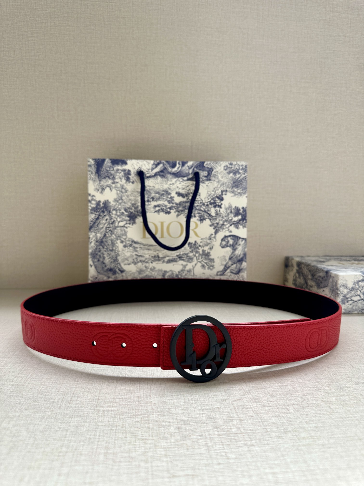 Dior Leather Belts 1:1 Mirror Version