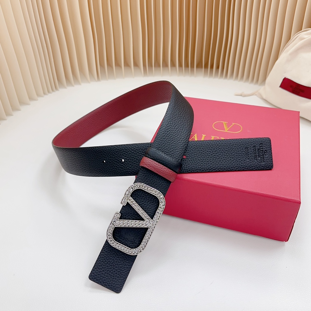 Valentino Leather Belts 1:1 Mirror Version