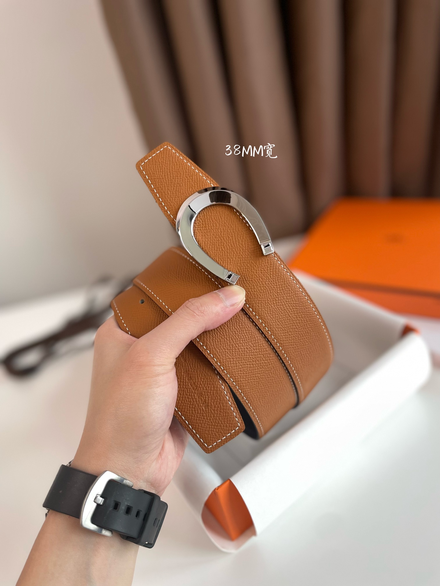 Hermes Leather Belts 1:1 Mirror Version