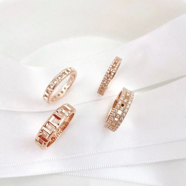 Tiffany Ring Dupe, Diamonds& Four Style