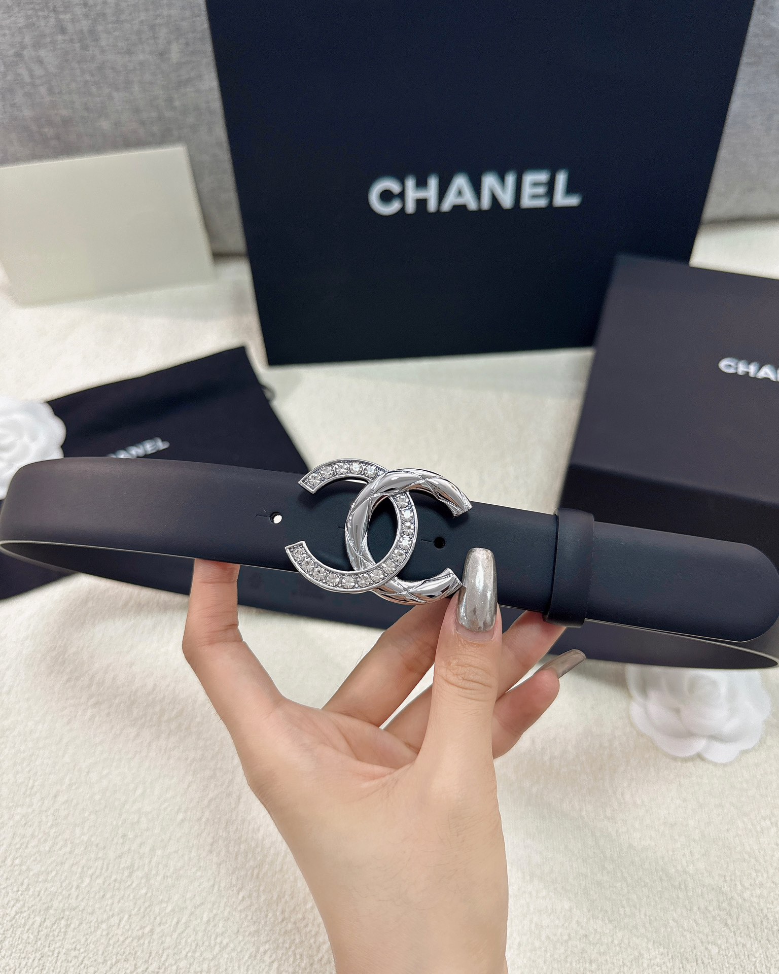 Chanel Leather Belts 1:1 Mirror Version