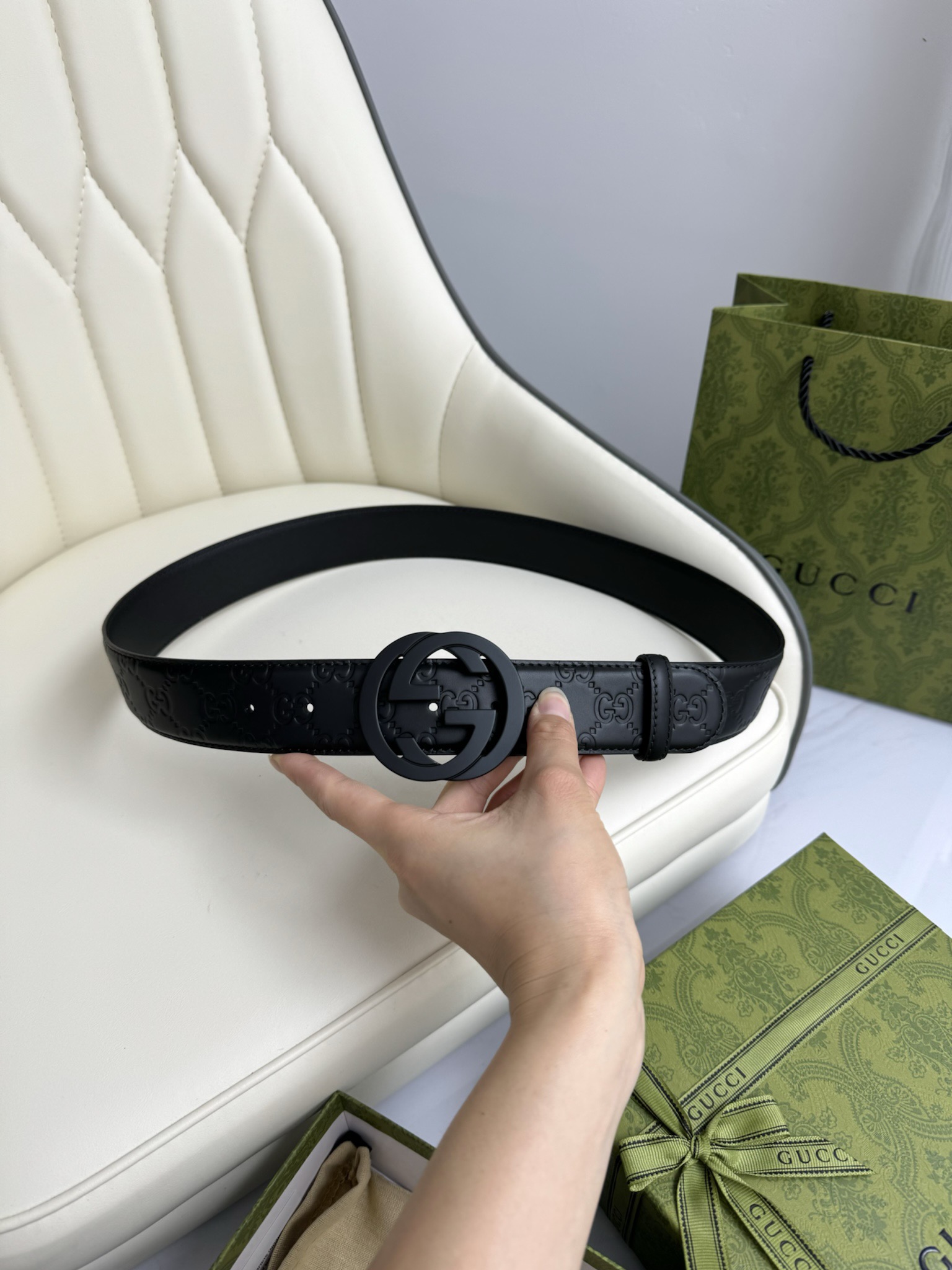 Gucci Leather Belts 1:1 Mirror Version