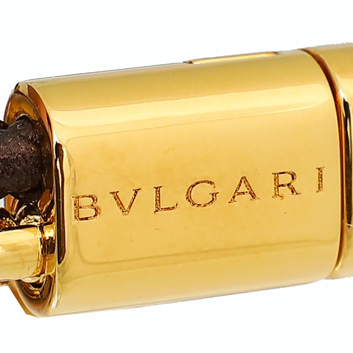 Bvlgari Metallic Chocolate Serpenti Forever Braided Chain Bracelet