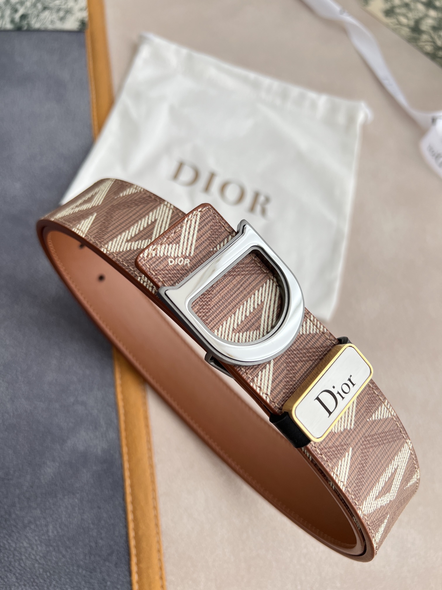 Dior Leather Belts 1:1 Mirror Version