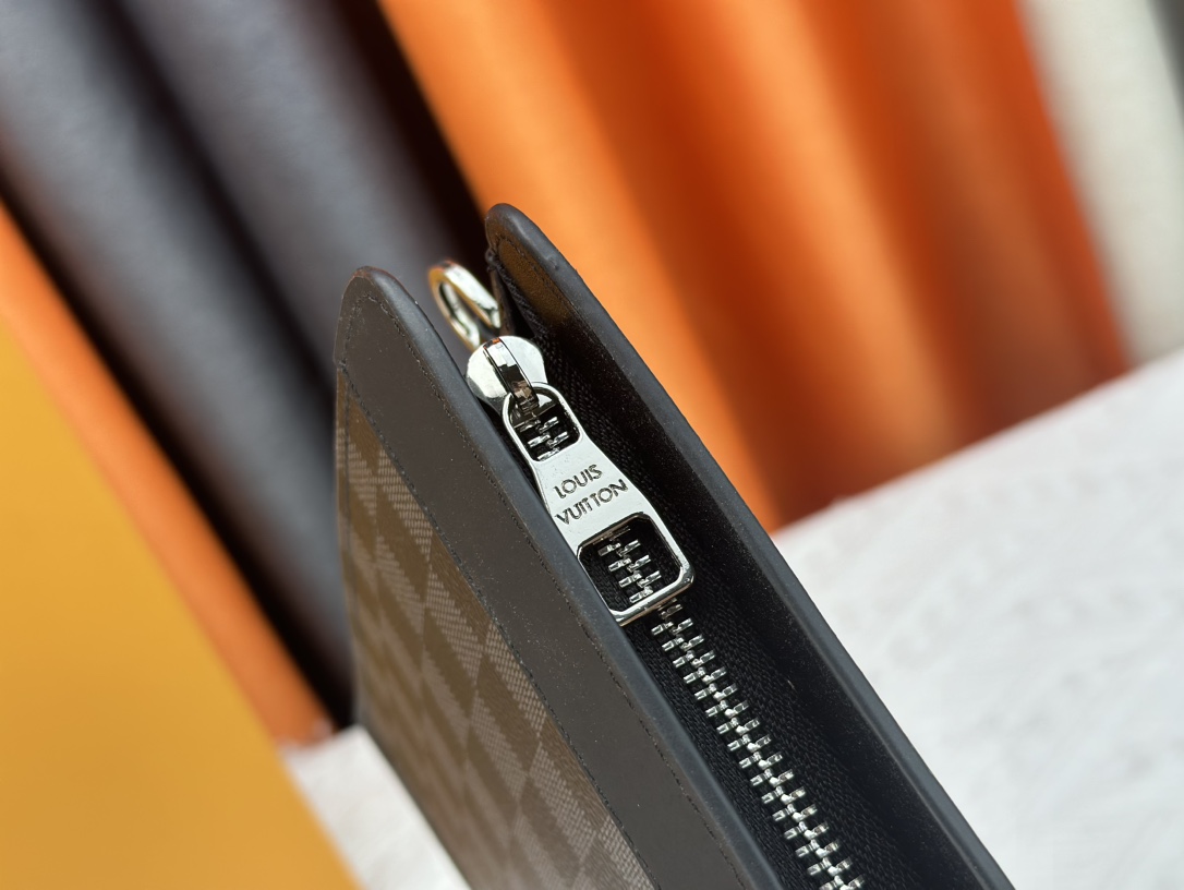 Louis Vuitton Pochette Jour Monogram Eclipse M82080 Clutch Bag Handbag