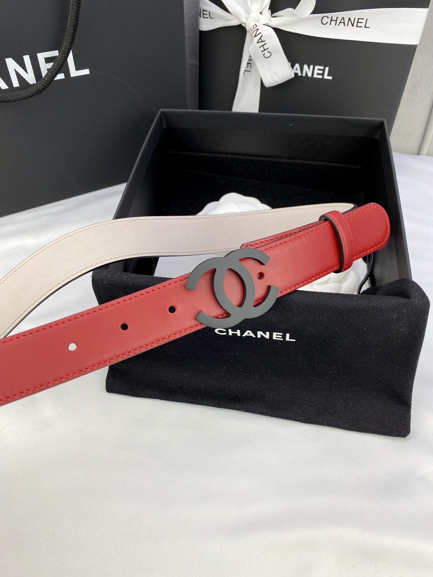 Chanel Leather Belts 1:1 Mirror Version