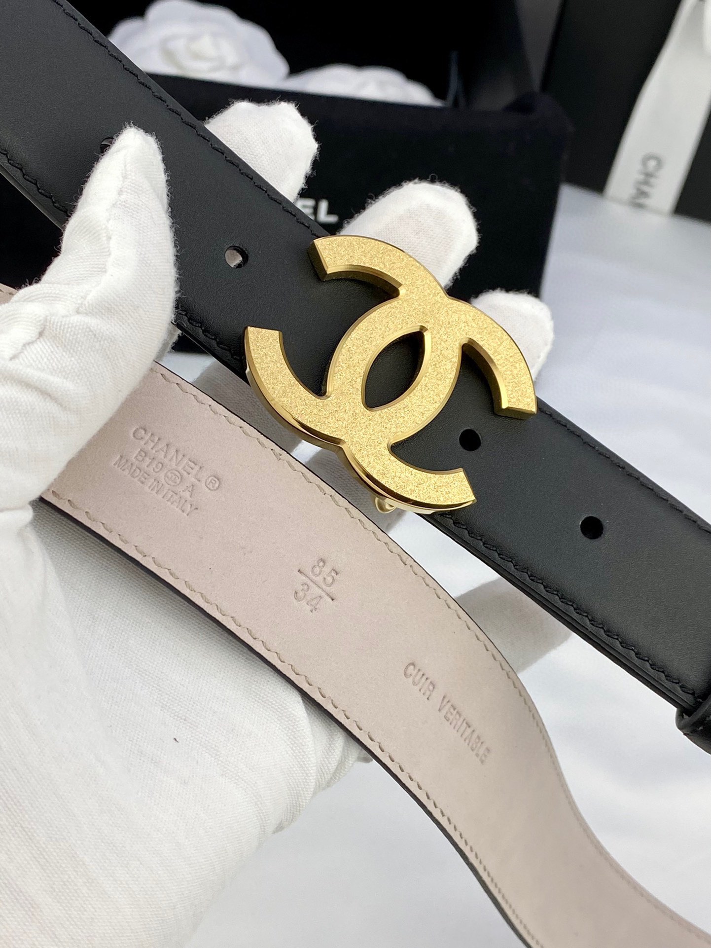 Chanel Leather Belts 1:1 Mirror Version