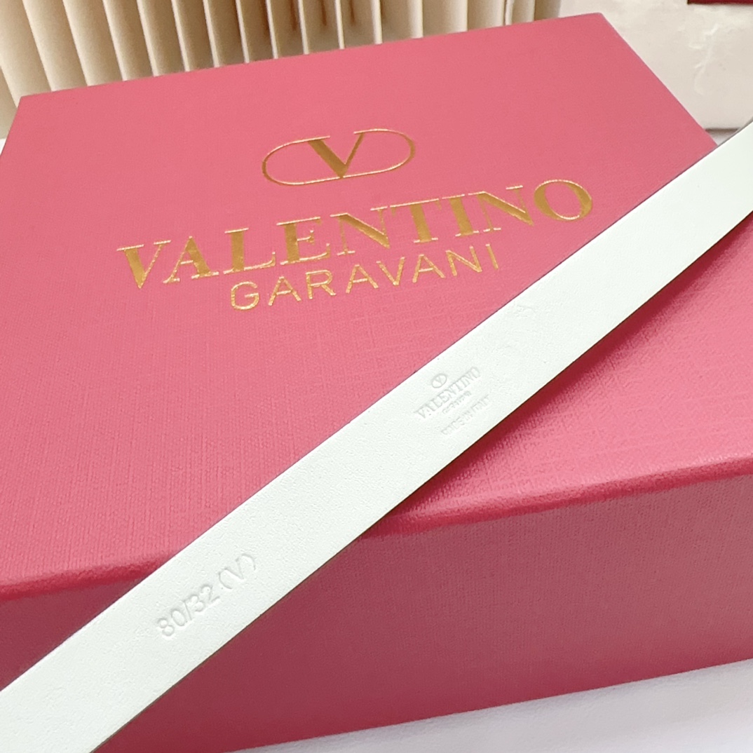 Valentino Leather Belts 1:1 Mirror Version