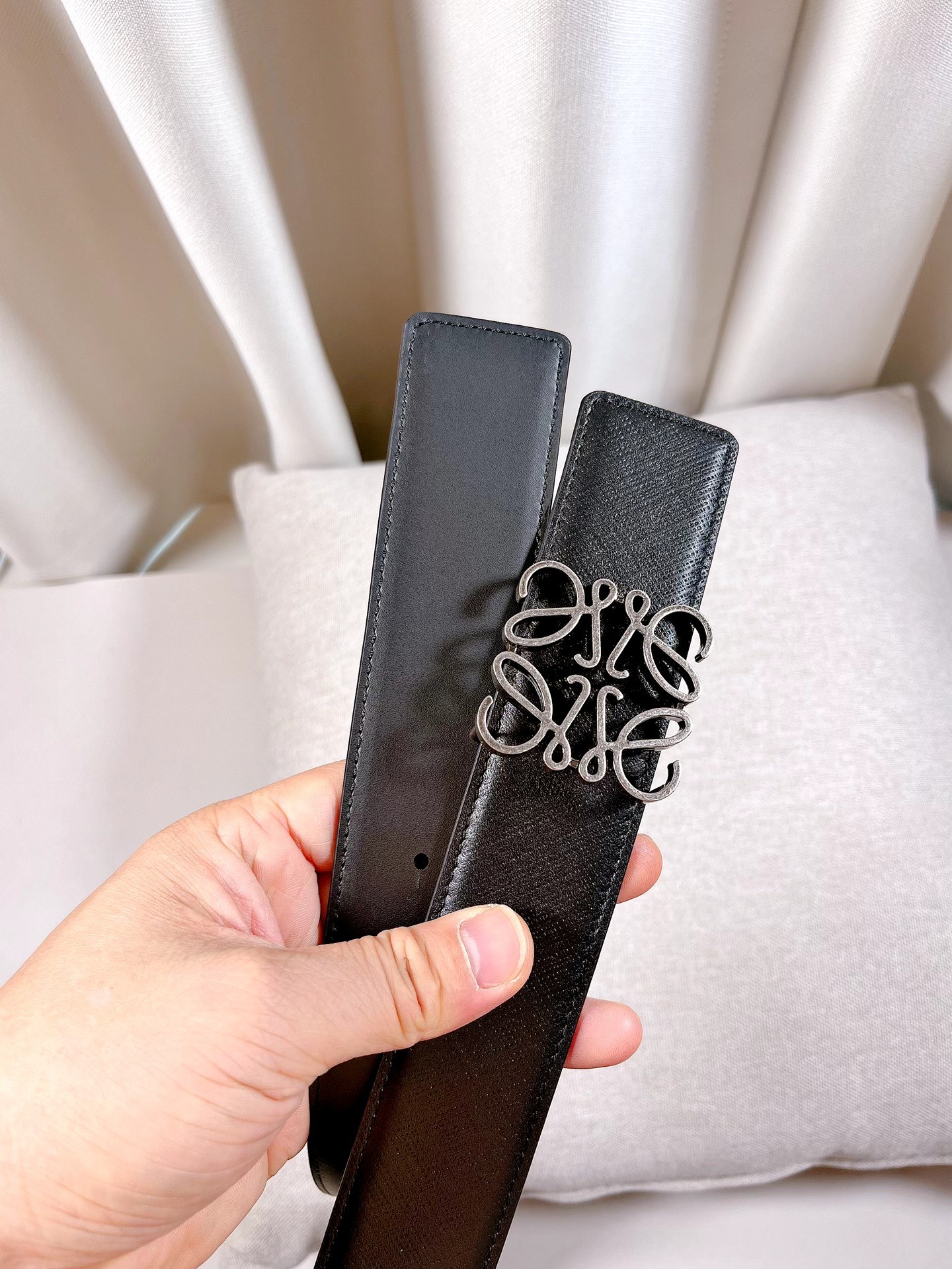 Loewe Leather Belts 1:1 Mirror Version