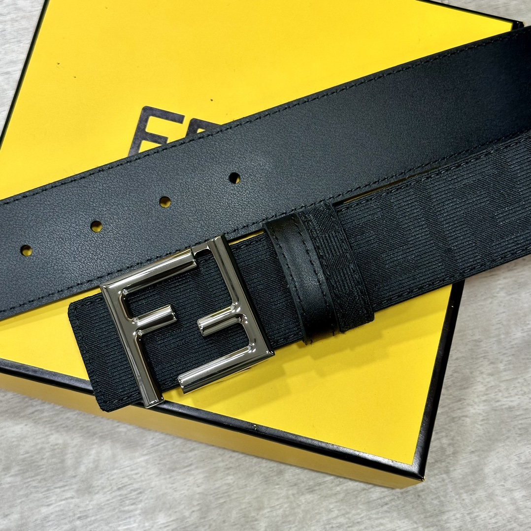 Fendi Leather Belts 1:1 Mirror Version