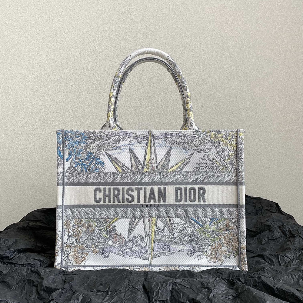 DIOR Book Tote Starlight&Star Tote Bags(Replica)