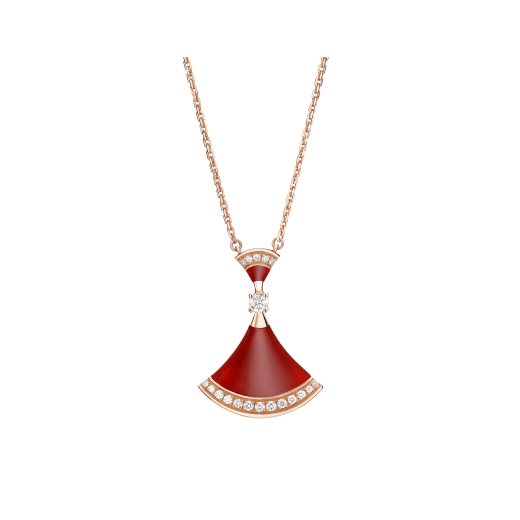 BVLGARI DIVAS' DREAM NECKLACE, Three Style, Rose Gold