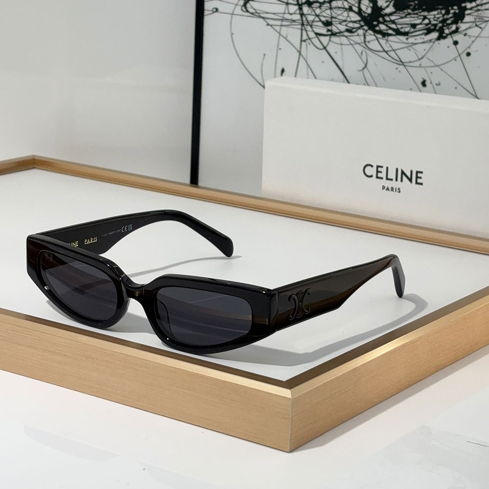 Celine  Patterned Frame  sunglasses Top quality （Replica）