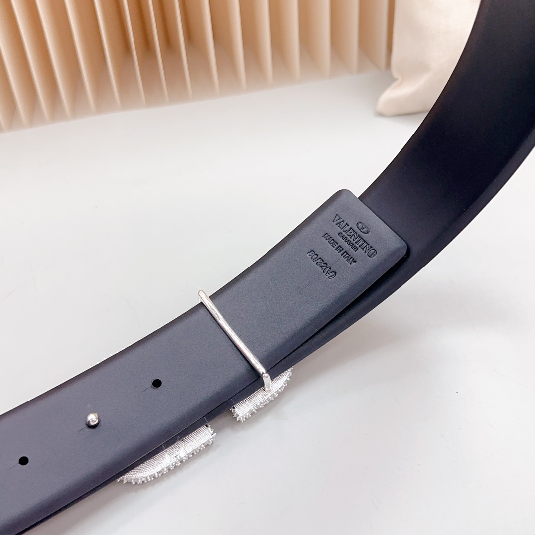 Valentino Leather Belts 1:1 Mirror Version