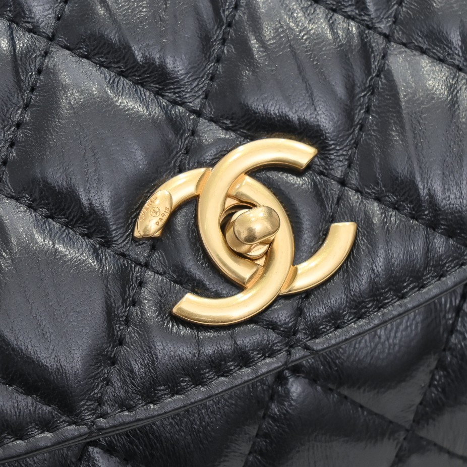 Chanel Handle Double C  Shoulder Bag Handbag