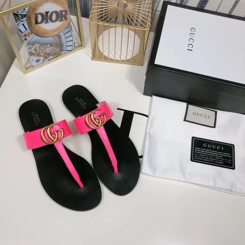 Gucci GG T-Strap Sandal 497444 (Replica)