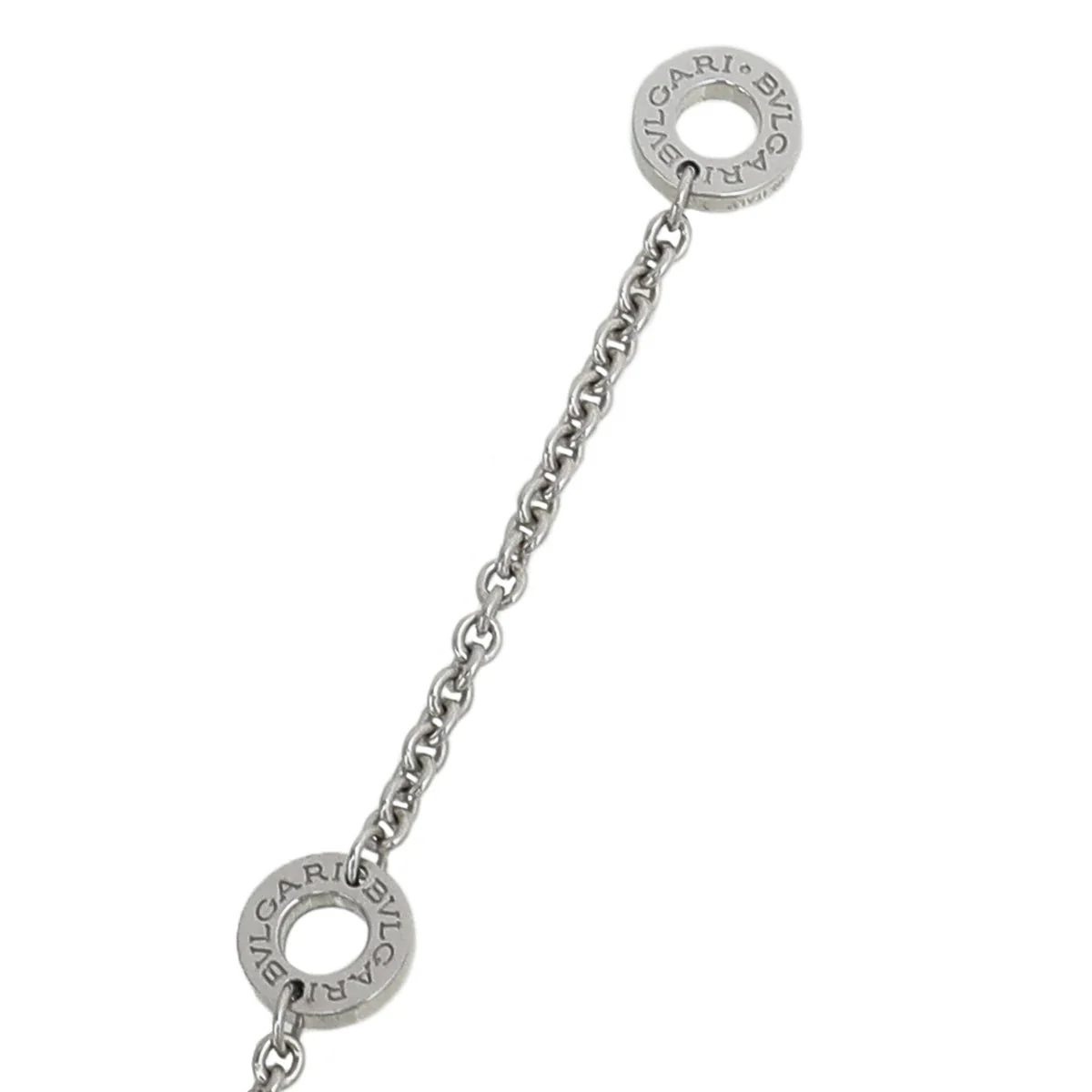 Bvlgari 18K White Gold B.zero 1 Necklace