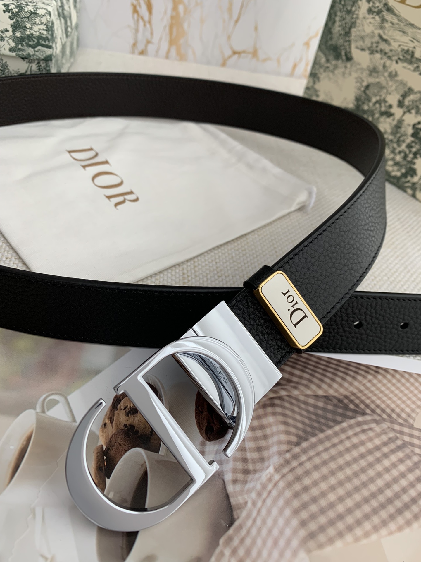 Dior Leather Belts 1:1 Mirror Version