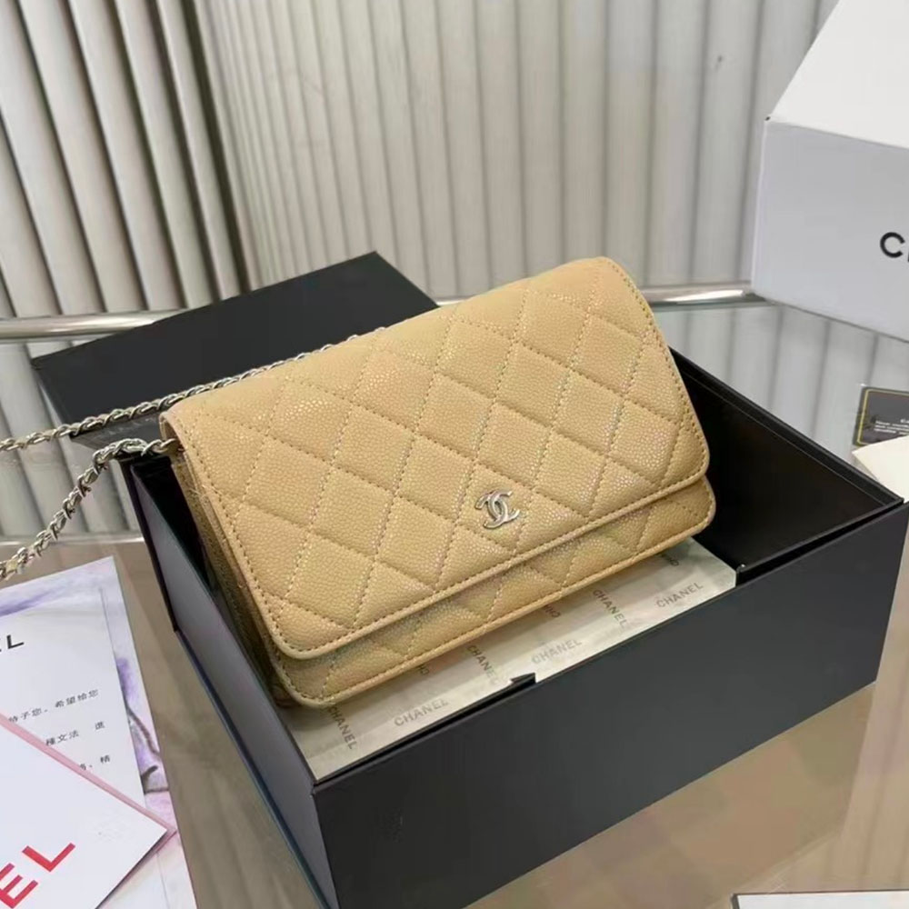 Chanel  WOC Quilted Caviar Shoulder Bag (Replica)
