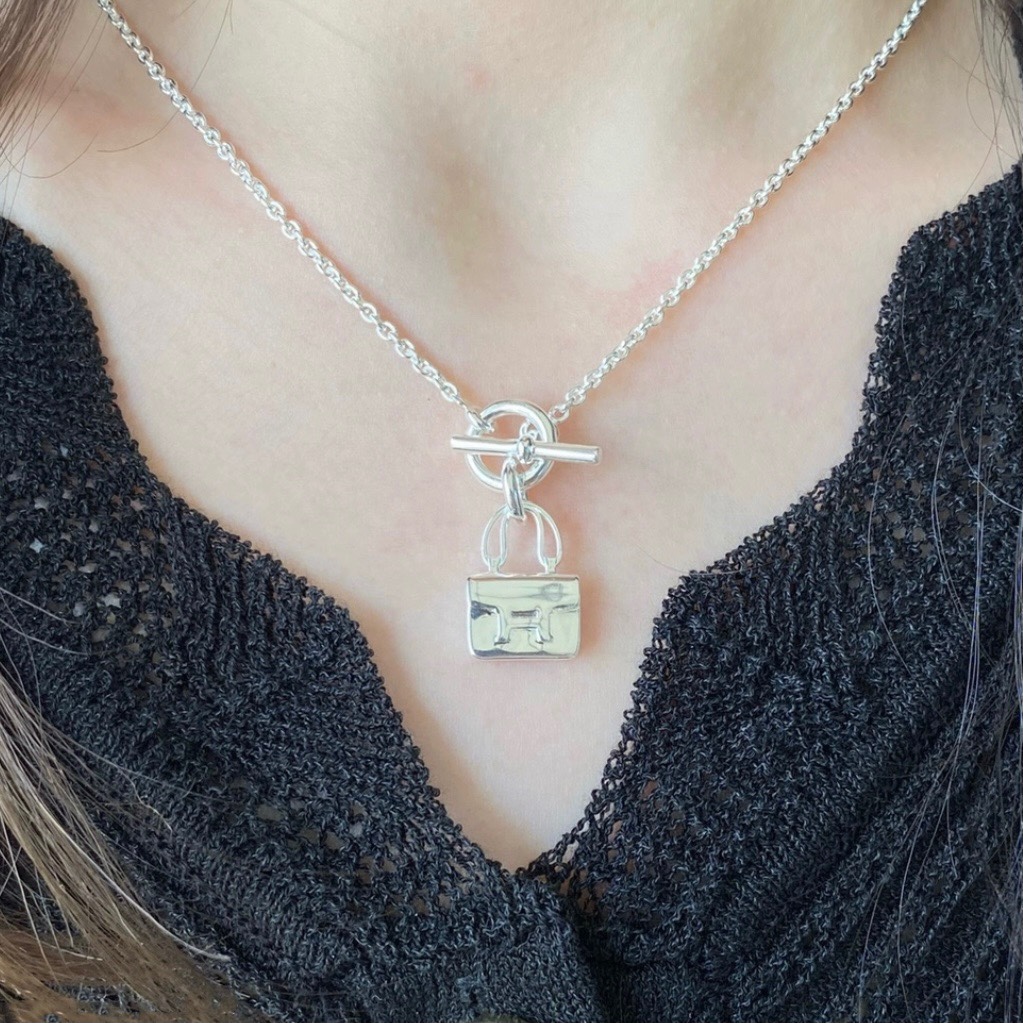 Bag Necklace, Three Colors Available