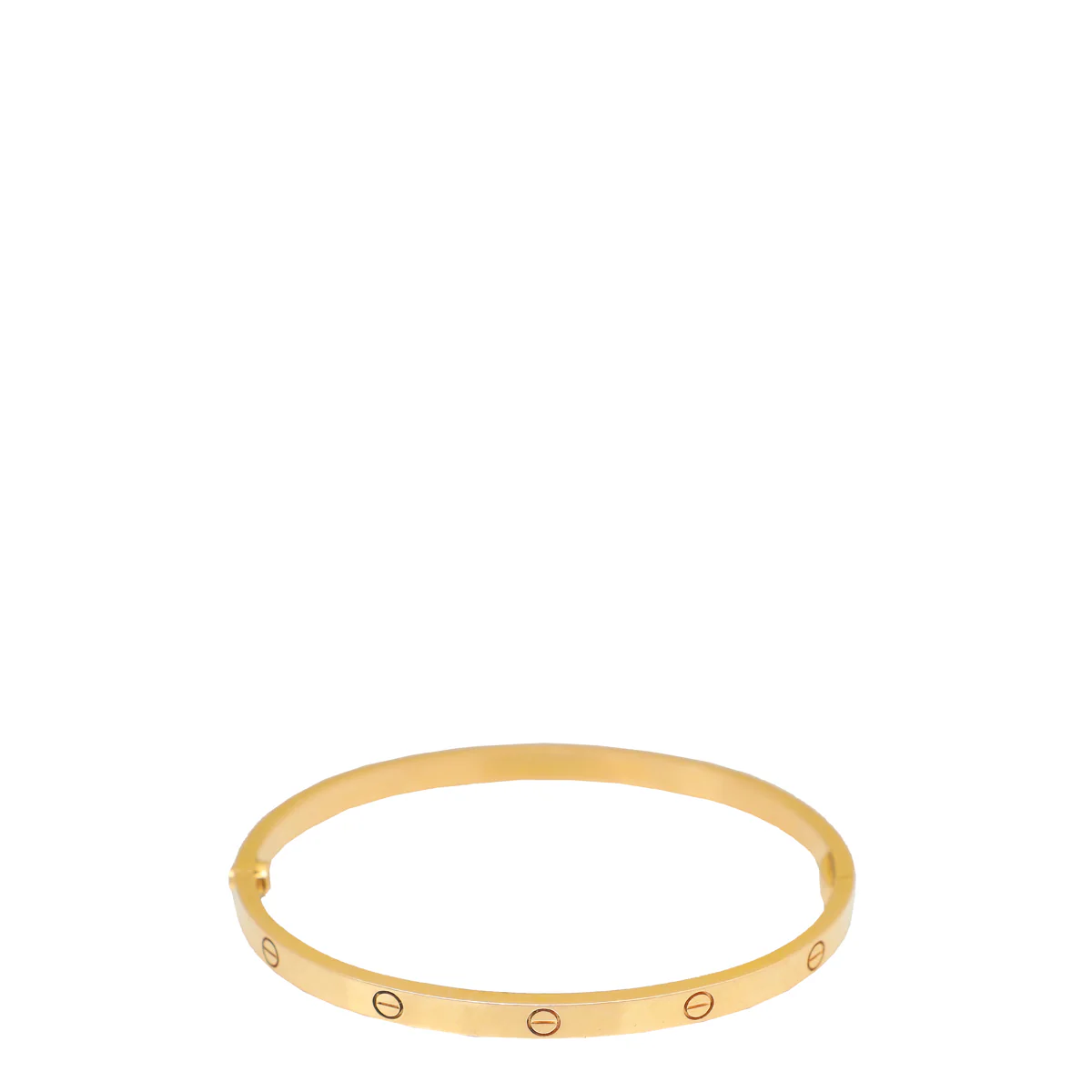 Cartier 18K Rose Gold Love Small Model Bracelet 16